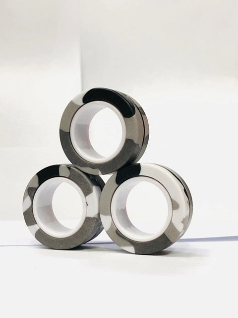 Finger Magnetic Rings - Fidget Spinners, Decompression Magnetic Rings,  Adult Fidg Magnetic Rings | Fruugo TR