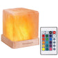 Natural Himalayan Cordless Salt Lamp Rock Crystal Rechargeable（Built-in Battery） Remote Control 15colours Decorative