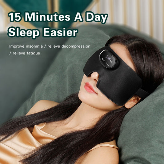 Smart Sleep Instrument Eye Patches Insomnia Instrument Severe Insomnia Massage Sleep Mask Hypnosis Deep Asleep Aid Sleep Nap